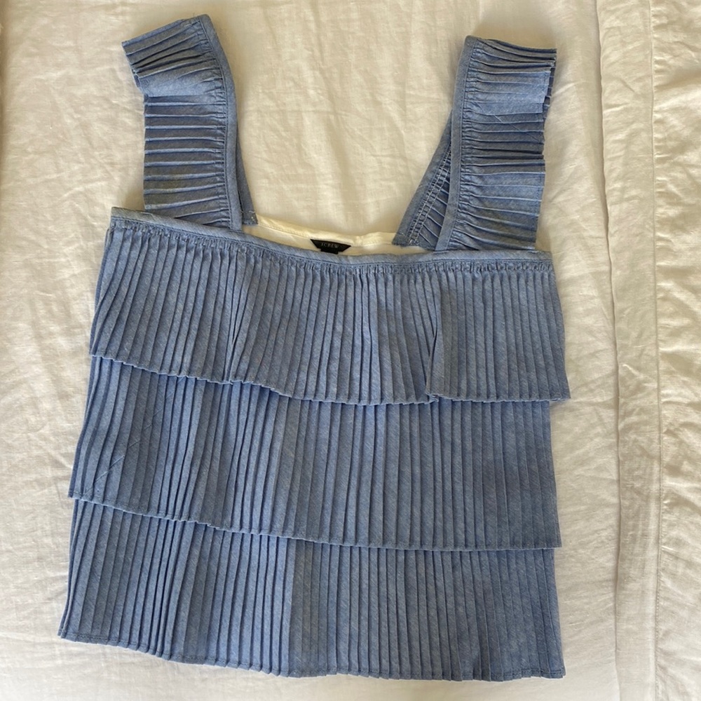 J.Crew Ruffled Top